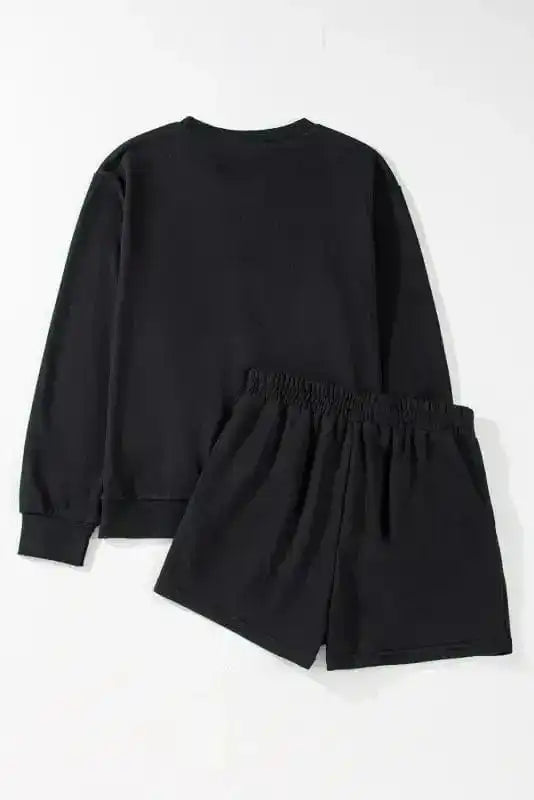 Two Piece Short Sets Casual Kickoff Rugby Outfit