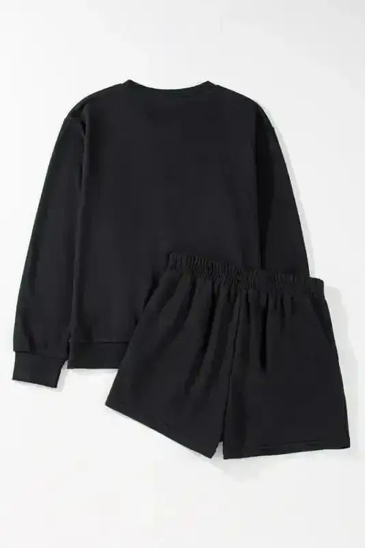 Two Piece Short Sets Casual Kickoff Rugby Outfit
