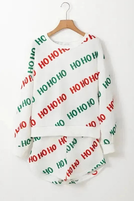 Two Piece Short Sets Merry Moments Casual Shorts Set