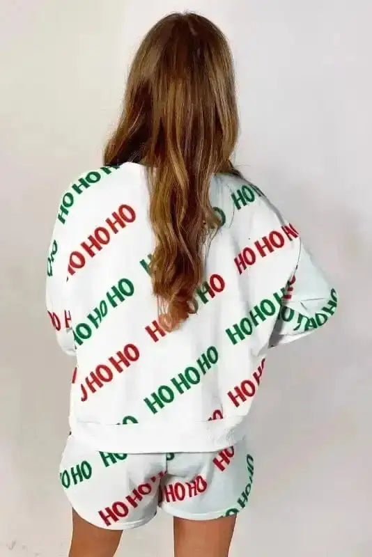 Two Piece Short Sets Merry Moments Casual Shorts Set
