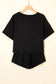 Two Piece Short Sets Polished Ruffle Skort Set