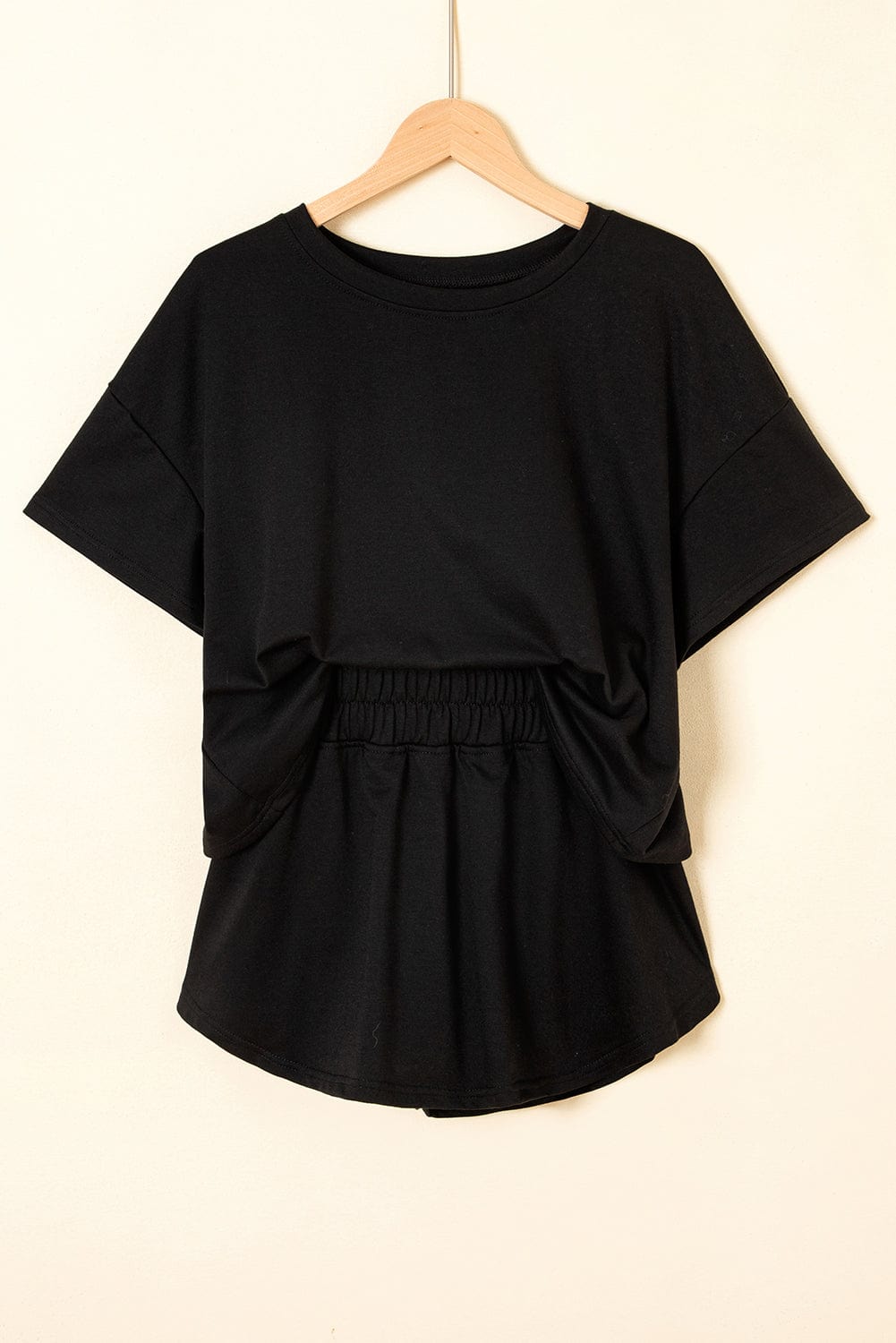 Two Piece Short Sets Polished Ruffle Skort Set