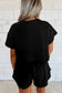 Two Piece Short Sets Polished Ruffle Skort Set