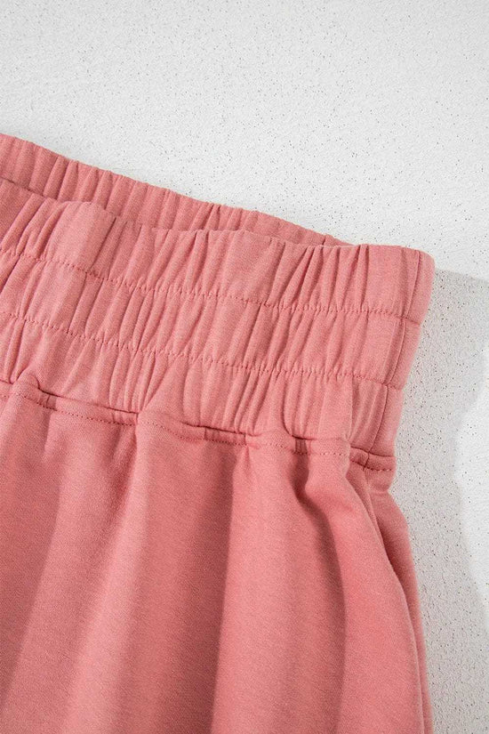 Two Piece Short Sets Polished Ruffle Skort Set