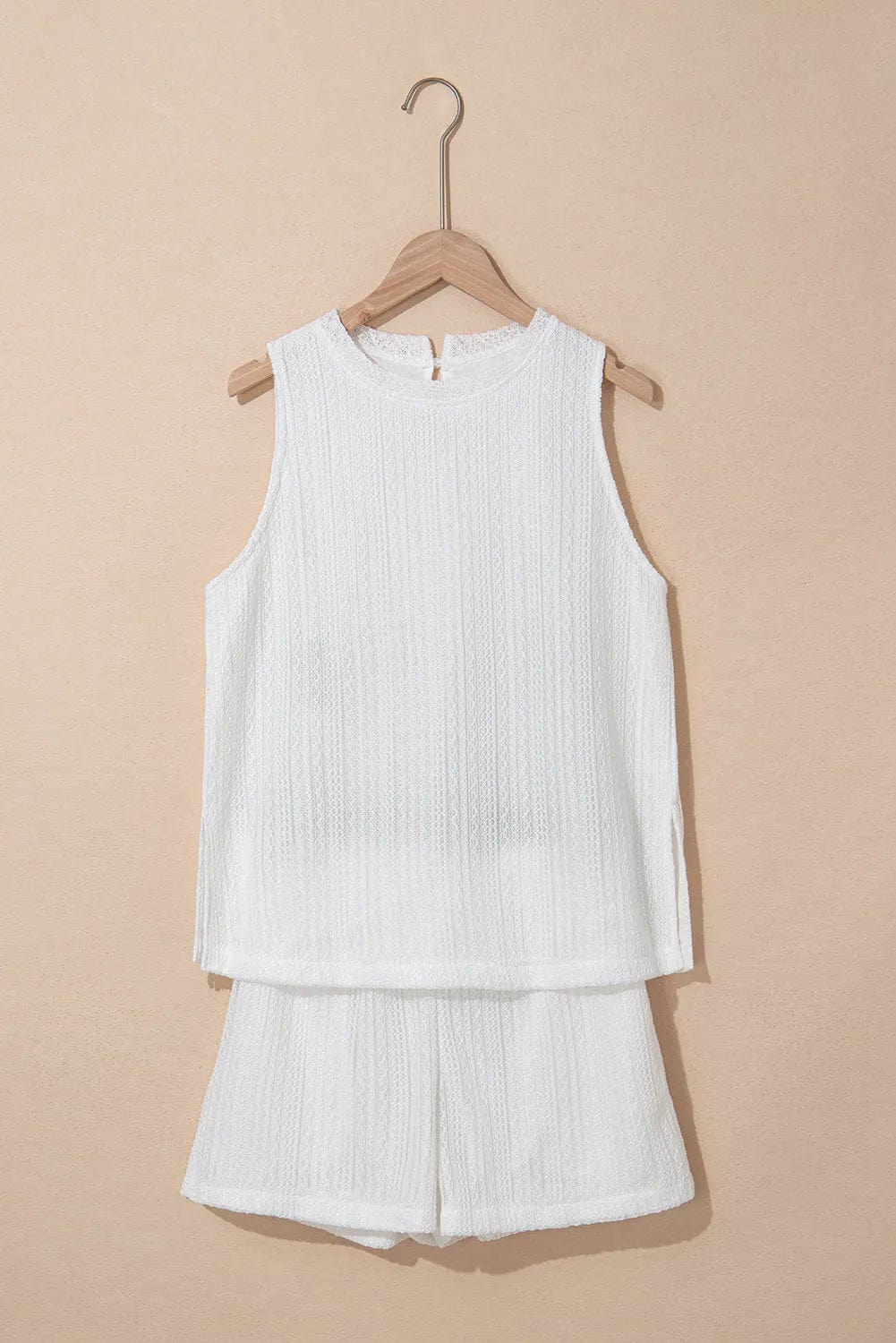 Two Piece Short Sets Soft Hue Shorts Set