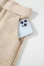 Two Piece Short Sets Timeless Quilted Lounge Set