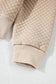 Two Piece Short Sets Timeless Quilted Lounge Set