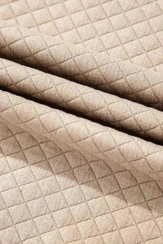 Two Piece Short Sets Timeless Quilted Lounge Set