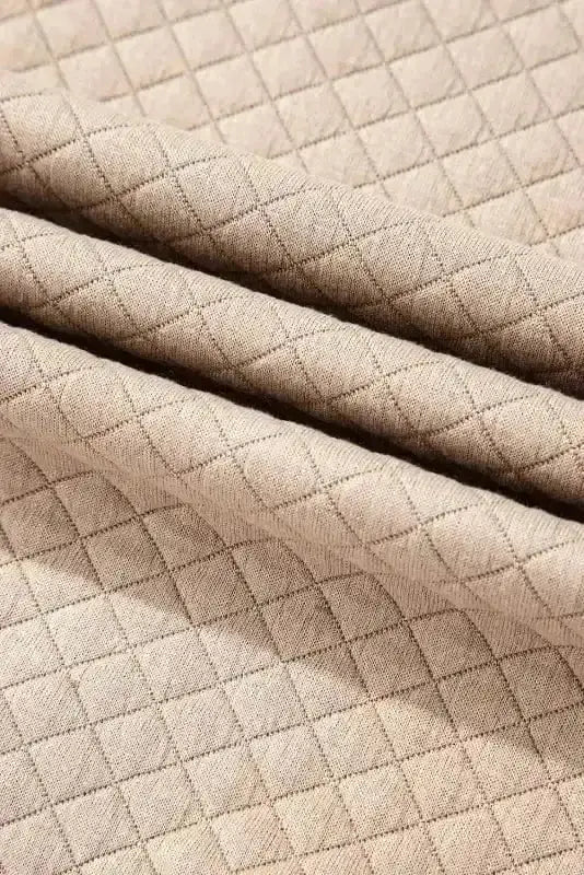 Two Piece Short Sets Timeless Quilted Lounge Set