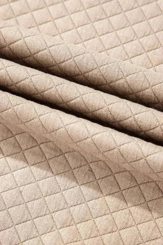 Two Piece Short Sets Timeless Quilted Lounge Set