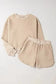 Two Piece Short Sets Timeless Quilted Lounge Set