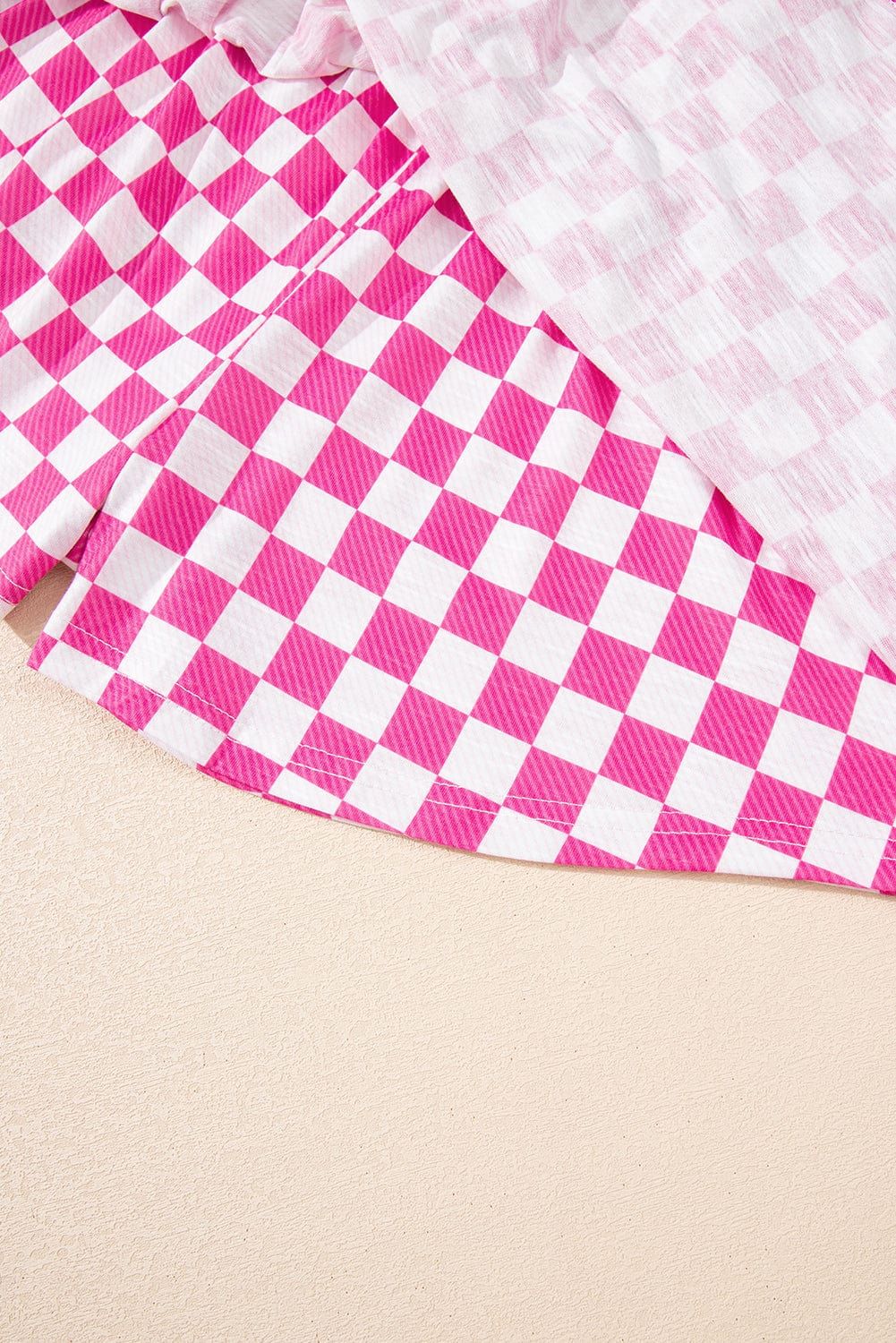 Two Piece Short Sets Urban Checkmate Outfit