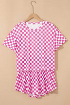Two Piece Short Sets Urban Checkmate Outfit