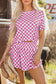 Two Piece Short Sets Urban Checkmate Outfit
