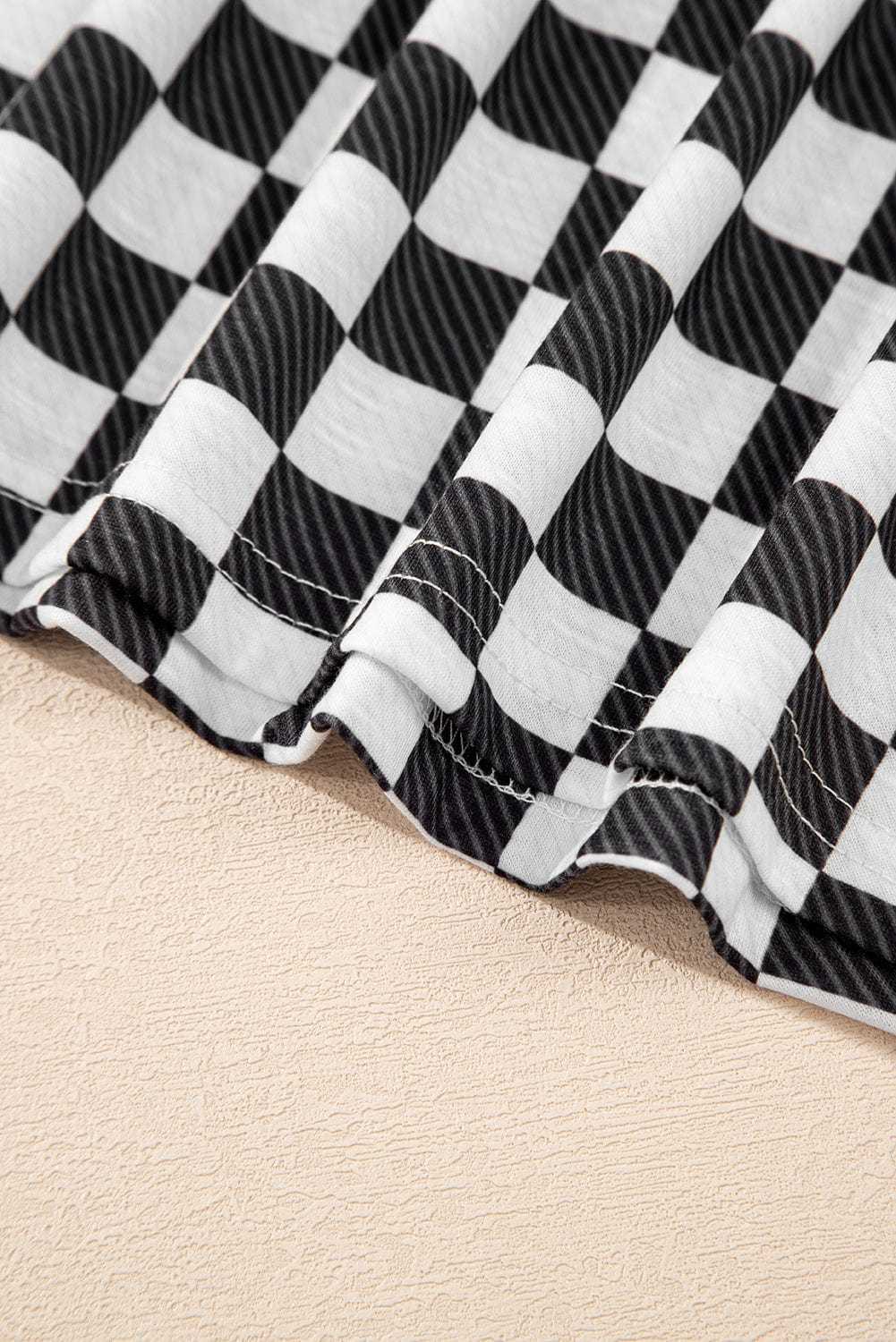 Two Piece Short Sets Urban Checkmate Outfit