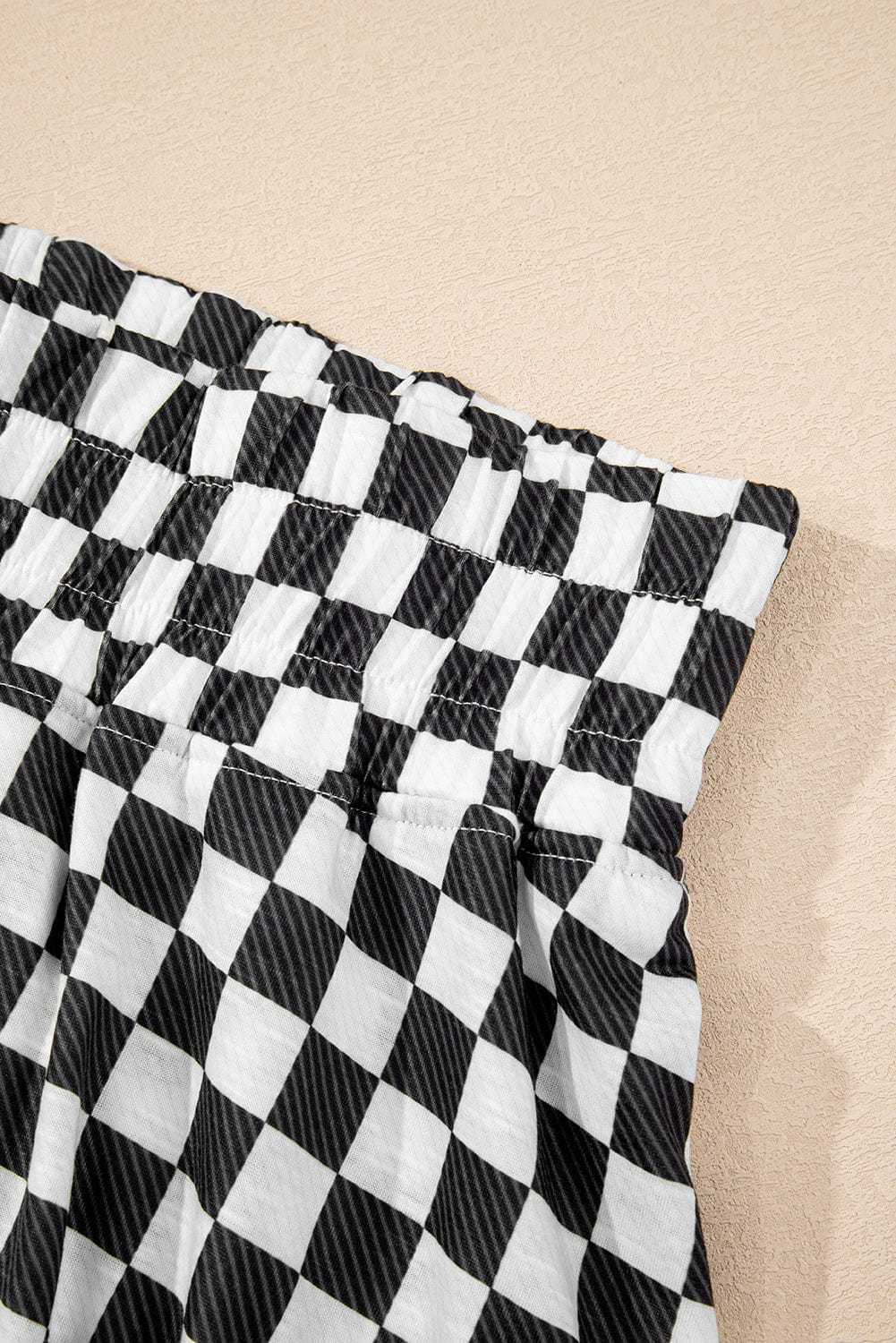 Two Piece Short Sets Urban Checkmate Outfit