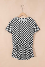 Two Piece Short Sets Urban Checkmate Outfit