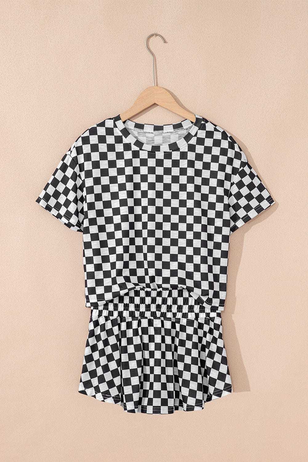 Two Piece Short Sets Urban Checkmate Outfit