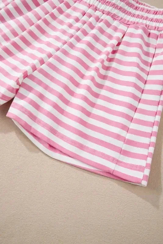 Two Piece Shorts Sets Casual Roo Lounge Set