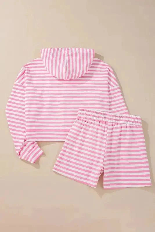 Two Piece Shorts Sets Casual Roo Lounge Set