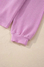 Two Piece Shorts Sets Cozy Corded Comfort Set