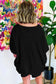 Two Piece Shorts Sets Cozy Waffle Lounge Set