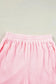 Two Piece Shorts Sets Cozy Waffle Lounge Set