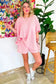 Two Piece Shorts Sets Cozy Waffle Lounge Set
