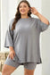 Two Piece Shorts Sets EasyTrend Tunic and Shorts Set