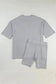 Two Piece Shorts Sets EasyTrend Tunic and Shorts Set