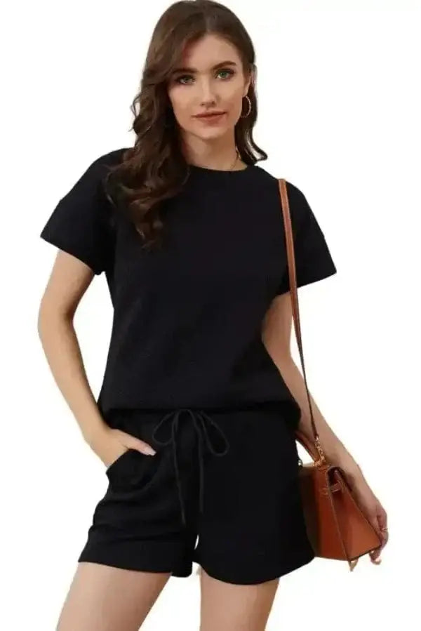 Two Piece Shorts Sets Fashionfitz 2 Piece Shorts Outfit Women - Stylish Set