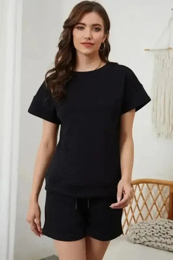 Two Piece Shorts Sets Fashionfitz 2 Piece Shorts Outfit Women - Stylish Set