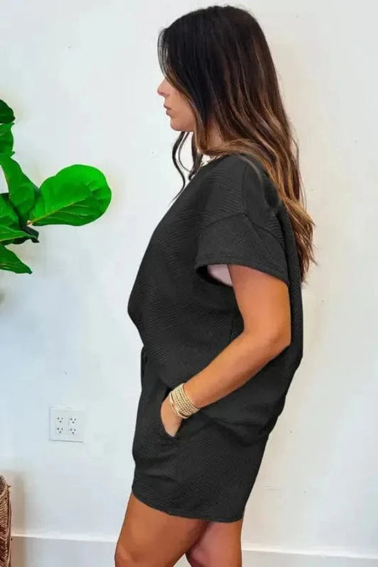 Two Piece Shorts Sets Fashionfitz 2 Piece Shorts Outfit Women - Stylish Set