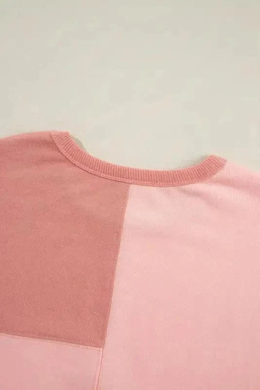 Two Piece Shorts Sets Mosaic Colorblock Co-ord Set