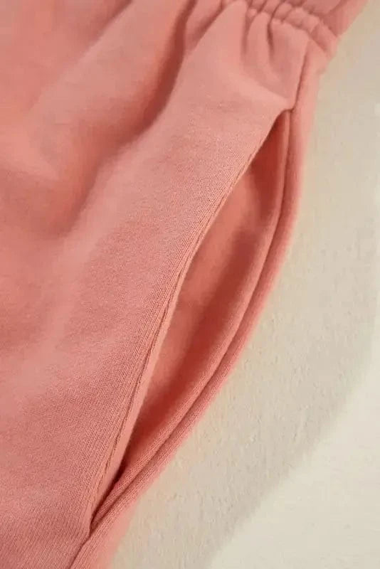 Two Piece Shorts Sets Mosaic Colorblock Co-ord Set