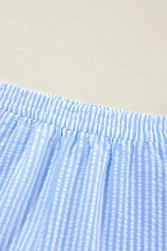 Two Piece Shorts Sets Nautical Knots Co-ord Set