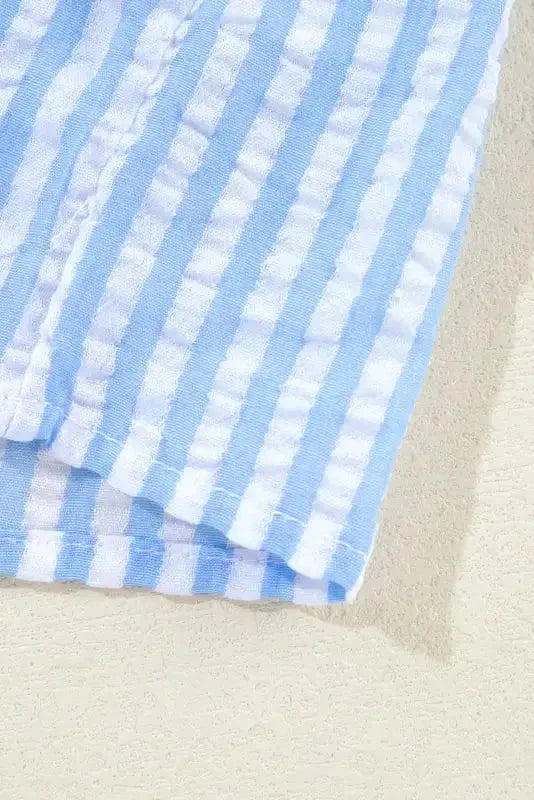 Two Piece Shorts Sets Nautical Knots Co-ord Set