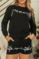 Two Piece Shorts Sets Sequin Merry Co-ord Set