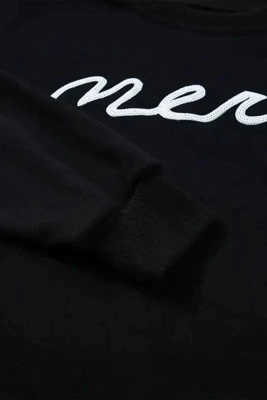 Two Piece Shorts Sets Sequin Merry Co-ord Set