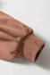 Two Piece Shorts Sets Sequined COFFEE Sweat Set