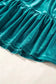Velvet Blouses Chic Velvet Puff-Sleeve Top