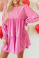 Velvet Dresses Blushing Berry Velvet Dress