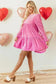 Velvet Dresses Blushing Berry Velvet Dress