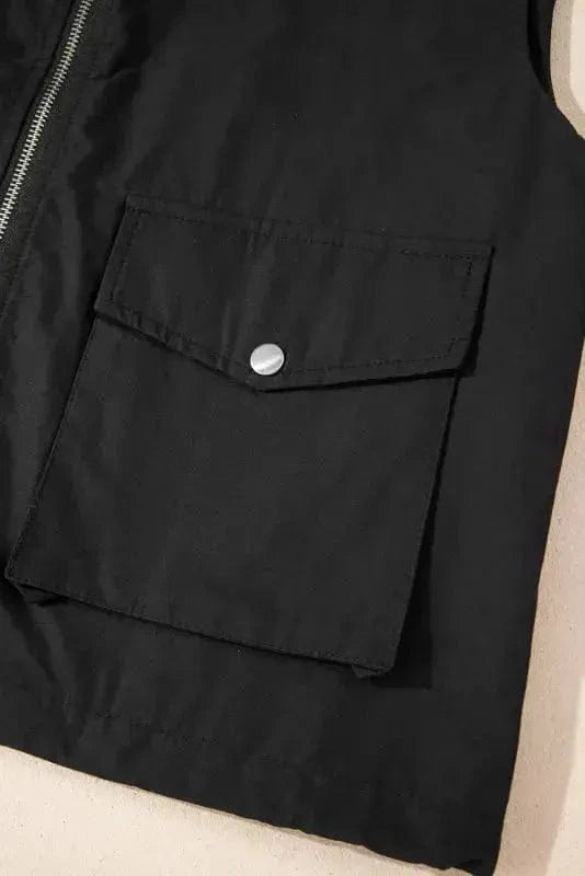 Vests FlapFort Zip Vest - Black