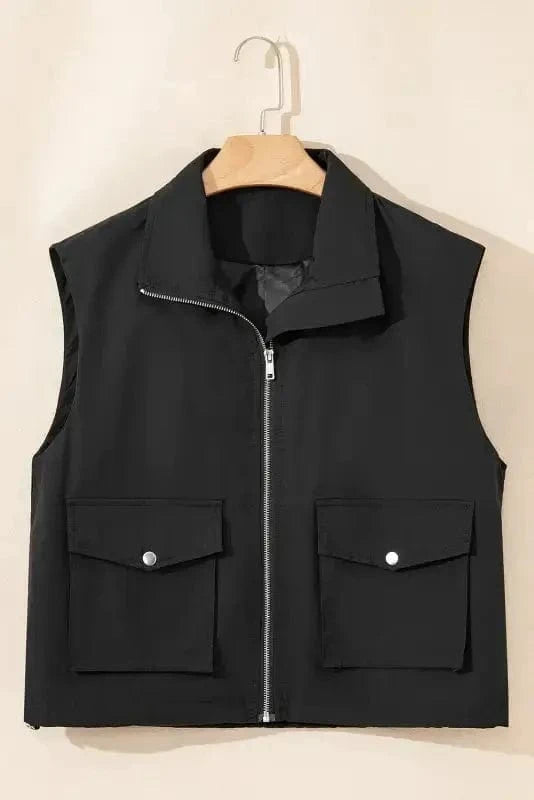 Vests FlapFort Zip Vest - Black