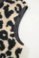 Vests Leopard Print Sherpa Vest Coat