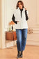Vests Oversized Zipper Puffer Vest