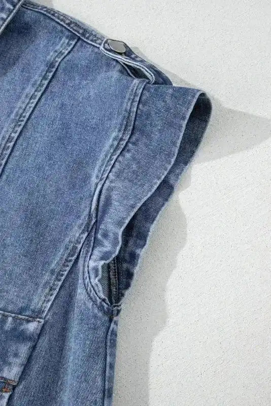 Vests Vintage Vibes Denim Vest
