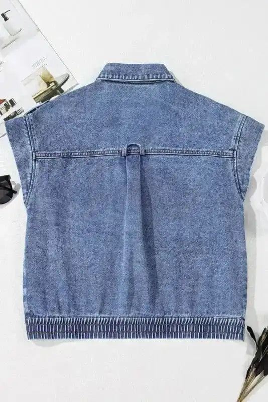 Vests Vintage Vibes Denim Vest