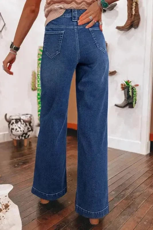 Wide Leg Jeans Nautical Breeze Wide-Cut Jeans